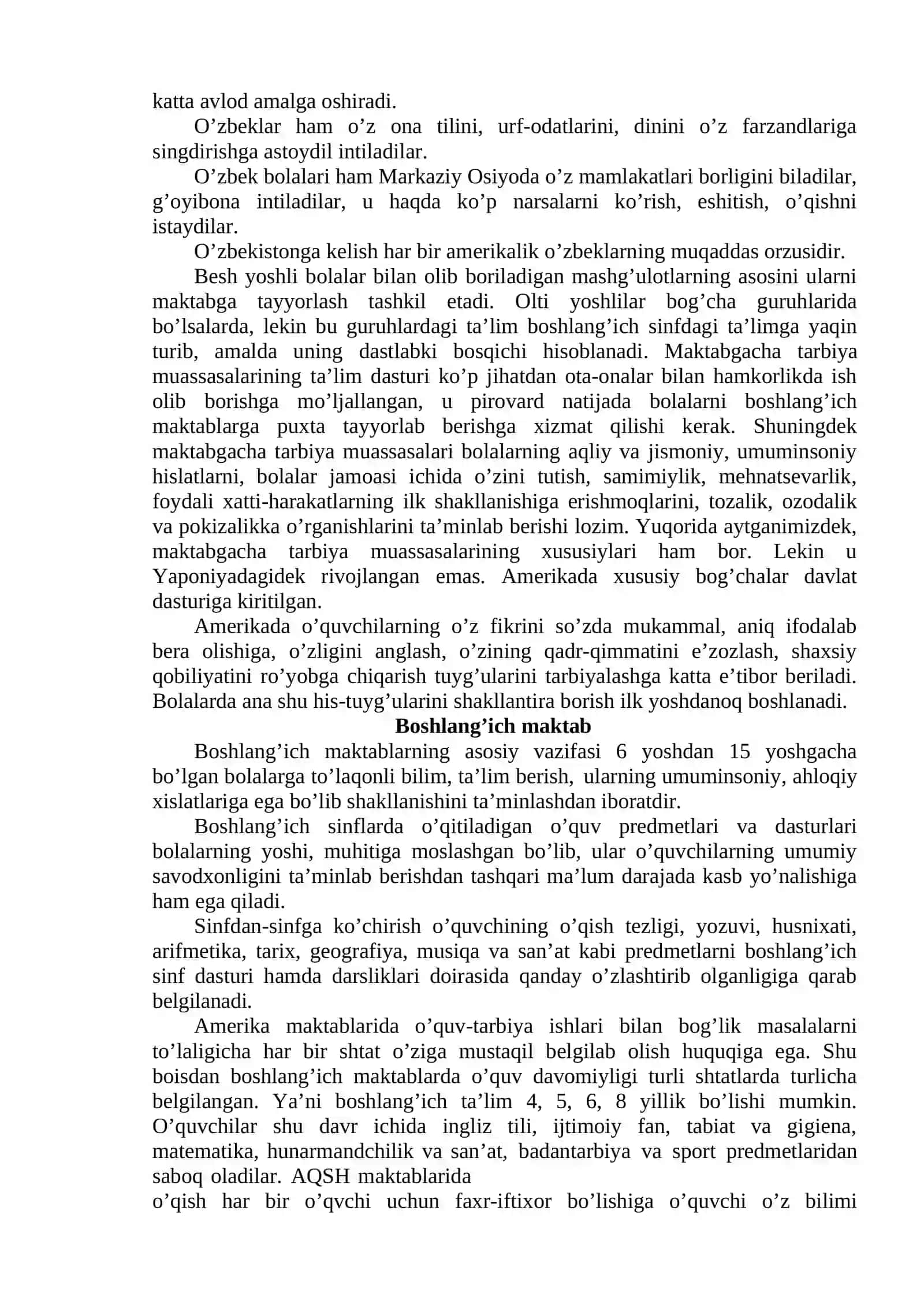 Rivojlangan mamlakatlarda ta’lim-tarbiya tizimi va qiyosiy tahlil 3