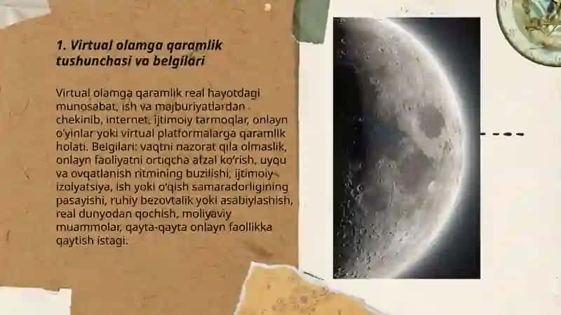 Virtual olamga qaramlik tushunchasi va belgilari 3
