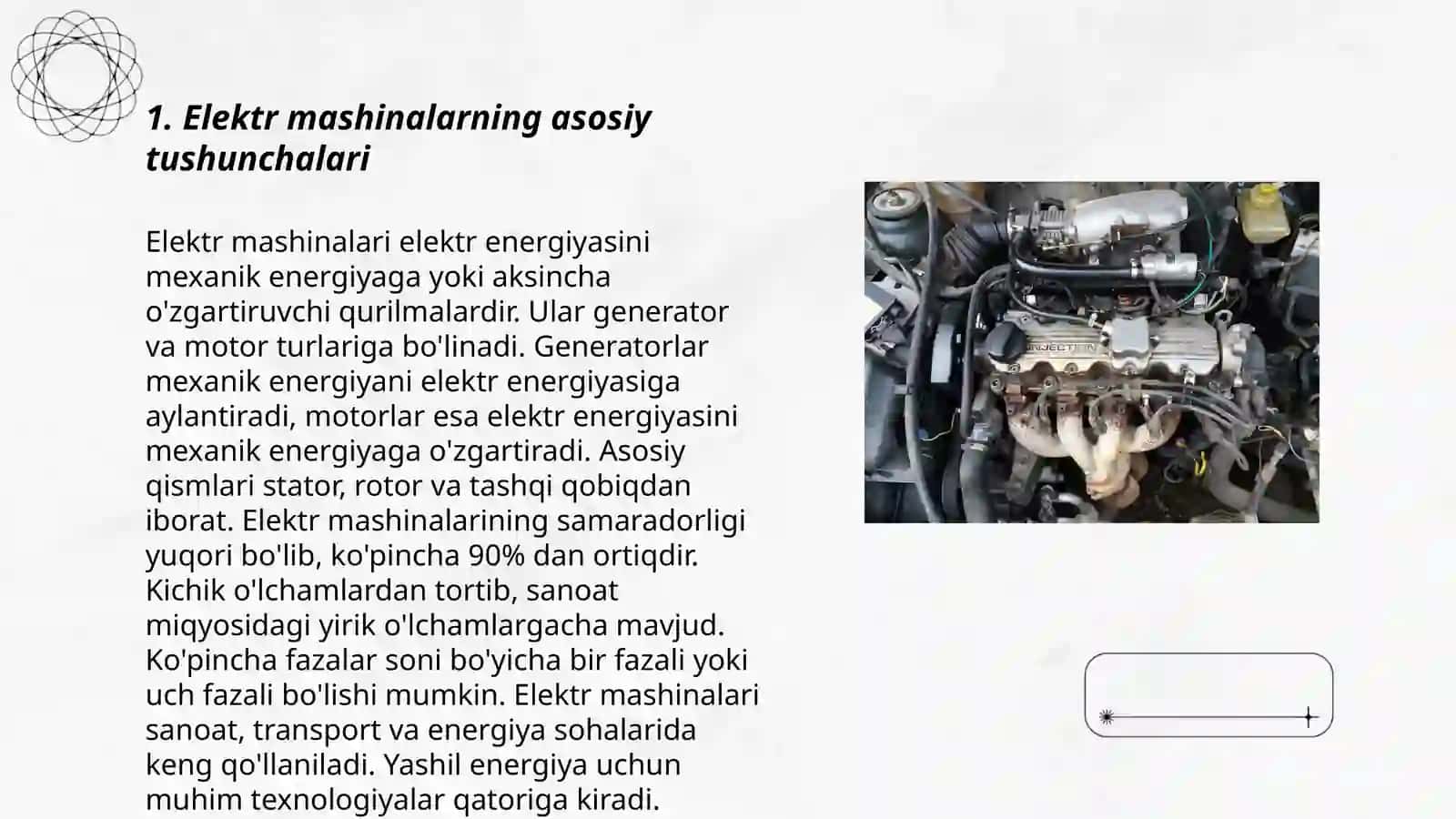 Elektr mashinalari haqida umumiy tushuncha, ularning turlar va farqi 3