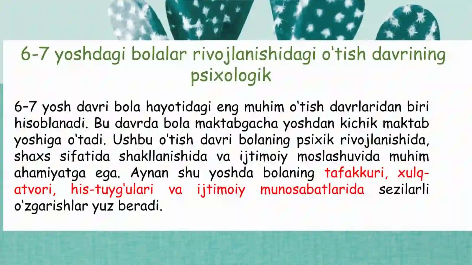 Bolalarni maktabda ta’limiga tayyorlashdagi ijtimoiy- psixologik muammolar 3