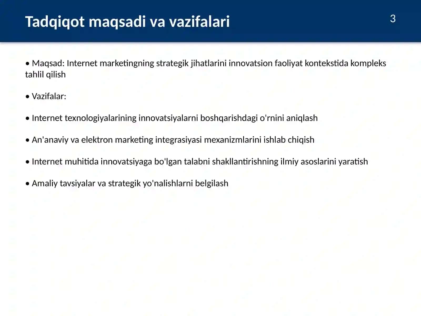 INTERNET MARKETINGNING KONSEPTUAL STRATEGIK RIVOJLANISH JIHATLARI 3