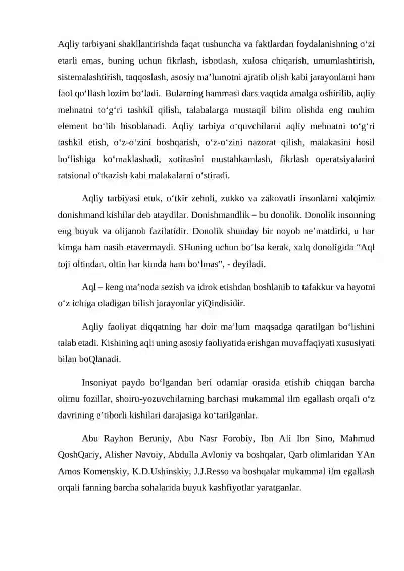 Maktabgacha yoshdagi bolalarga aqliy tarbiya berish mazmuni 3