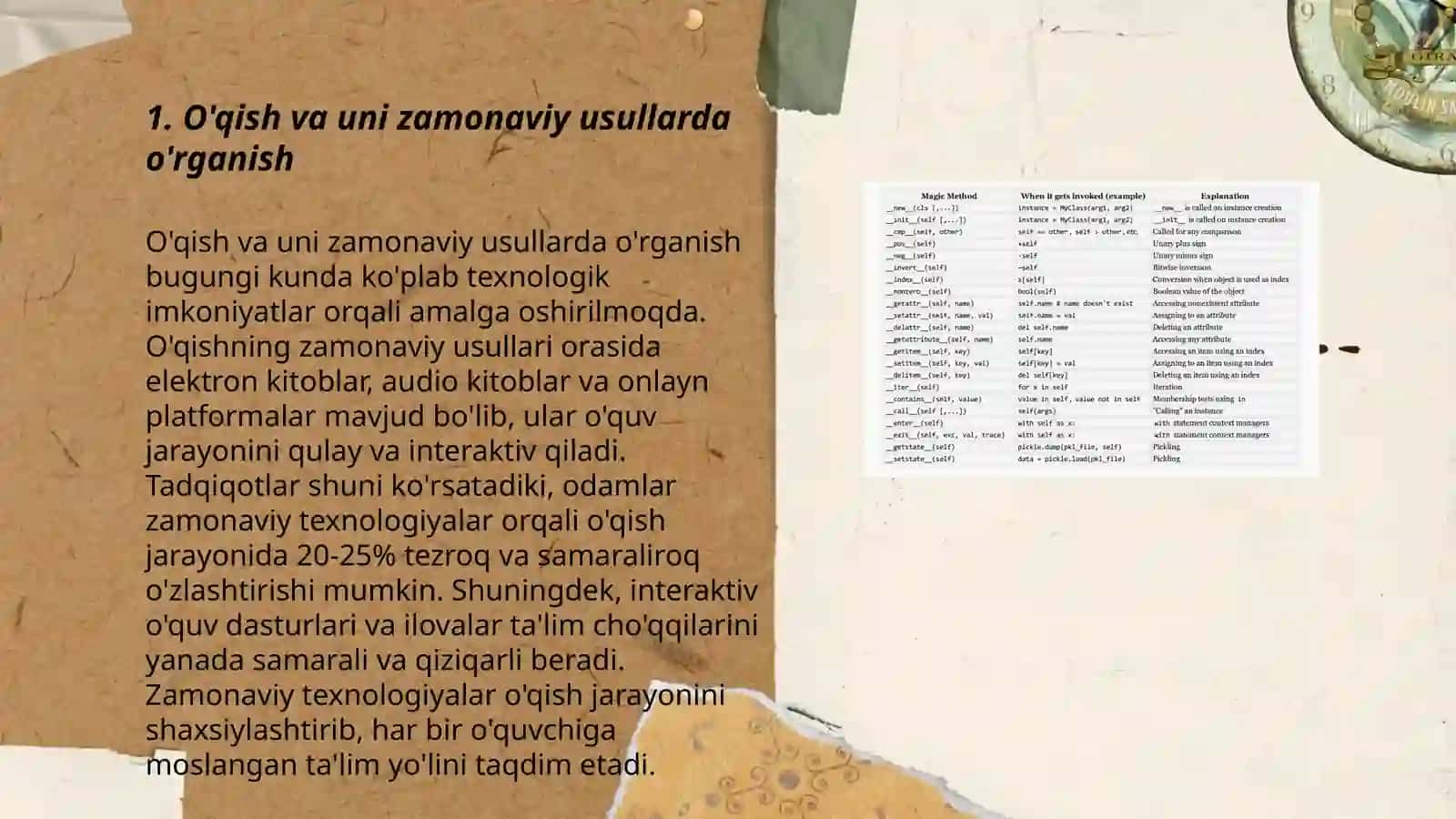 O'qish va uni zamonaviy usullarda o'rganish 3