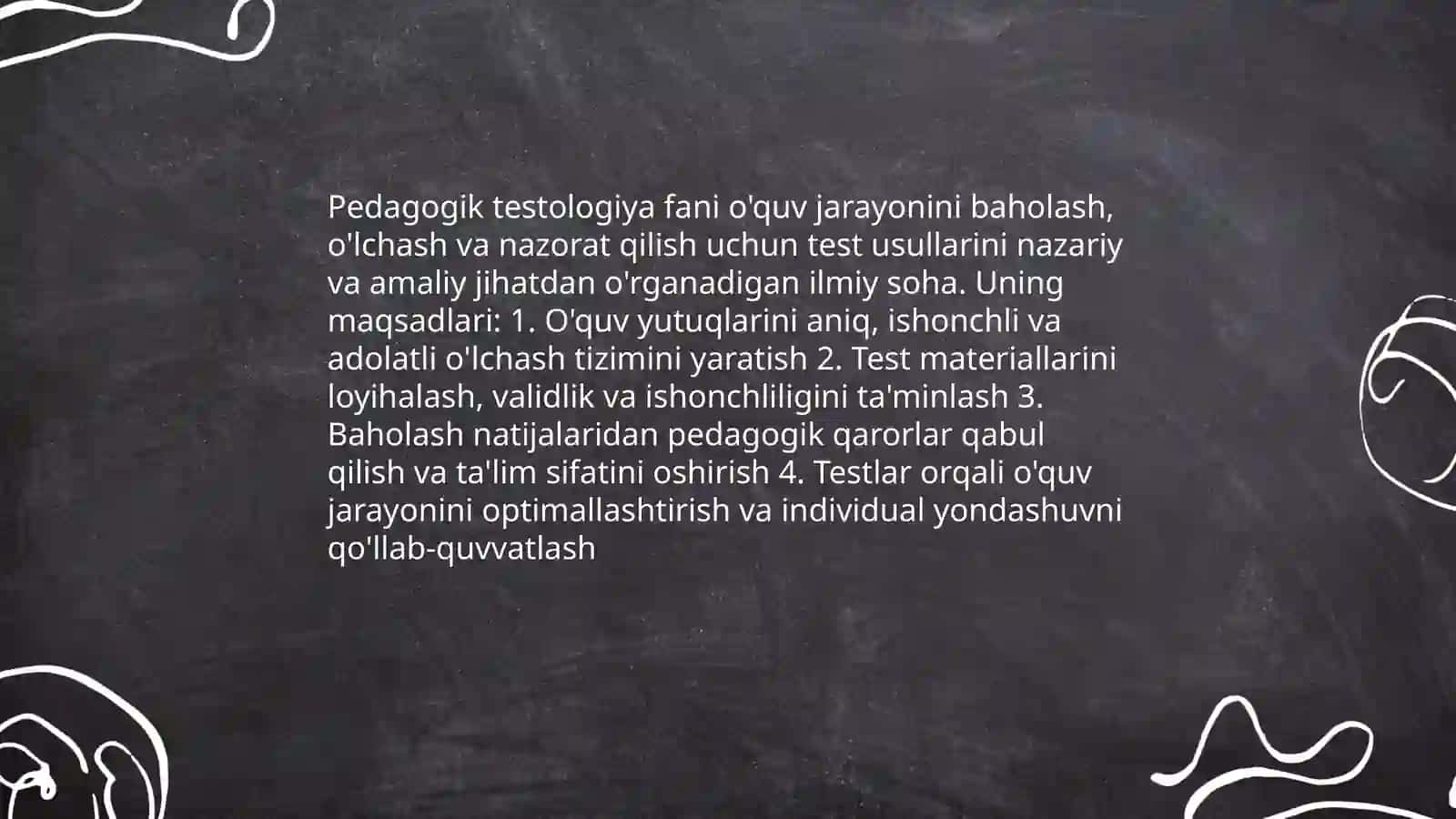 Pedagogik testologiya fan sifatida shakllanishi va rivojlanish tarixi 3