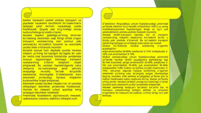 Transport va Logistika Fakulteti TL yo'nalishi 4 kurs talabasi Mirzaabdullayev Otabekning Harakathavsizligi nitashkiletish asoslari 3