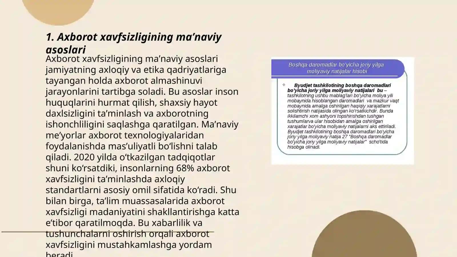 Axborot xavfsizligining maʼnaviy va huquqiy asoslari 3