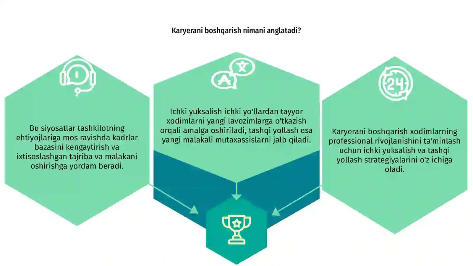Karyerani boshqarish: ichki yuksalish va tashqi yollash siyosati 3