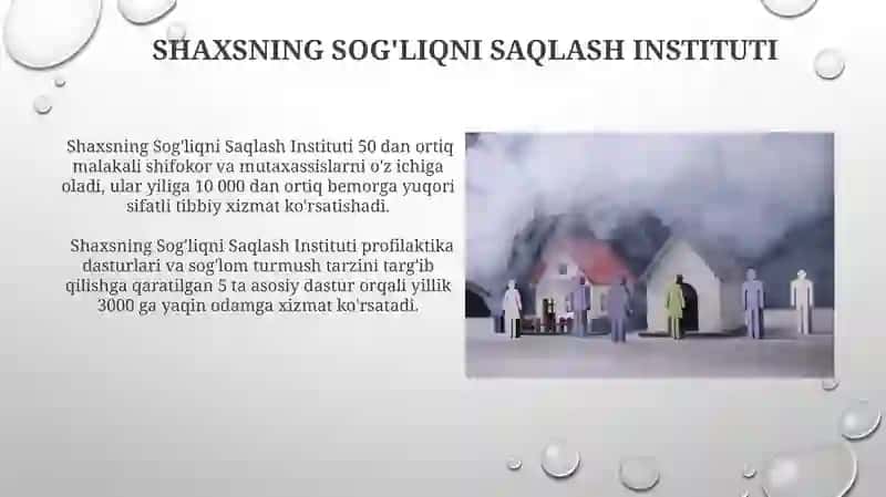 Shaxsning Sog'liqni Saqlash Instituti 3