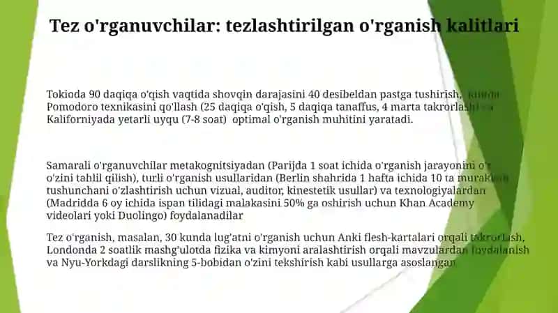 Tezlanish 3