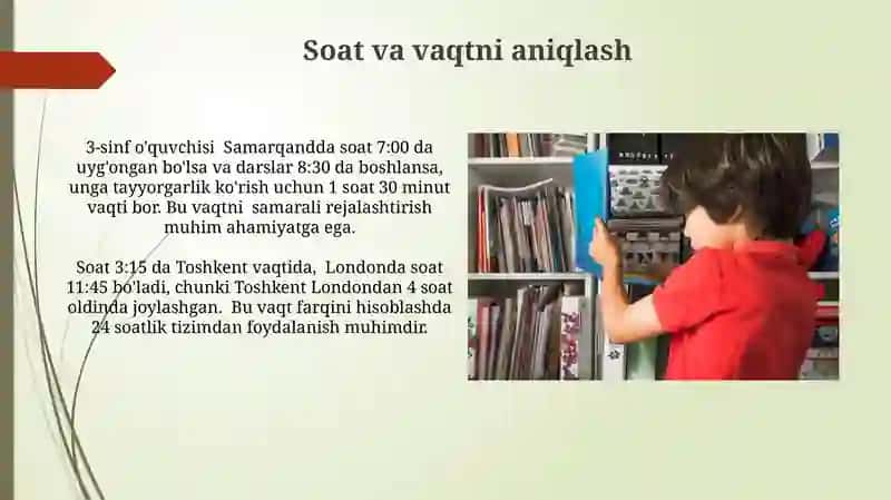 3-sinf matematika darsliklarini misol va masalalarini ishlash 3