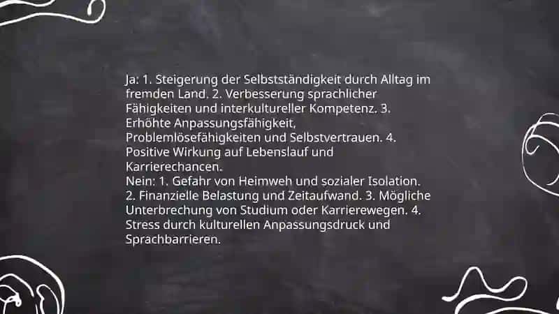 Auslandssemester: Ja oder Nein 3