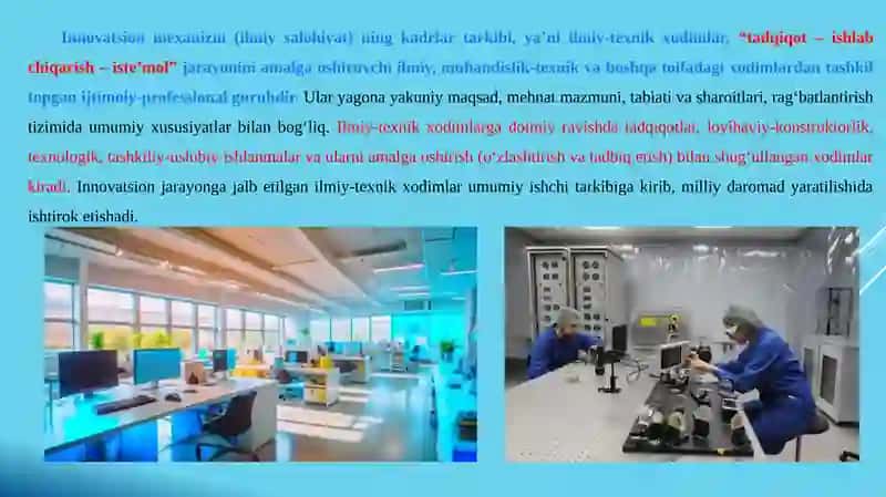 Ilmiy-Texnik tashkilotlarda Mehnat faoliyatini tashkil etish 3