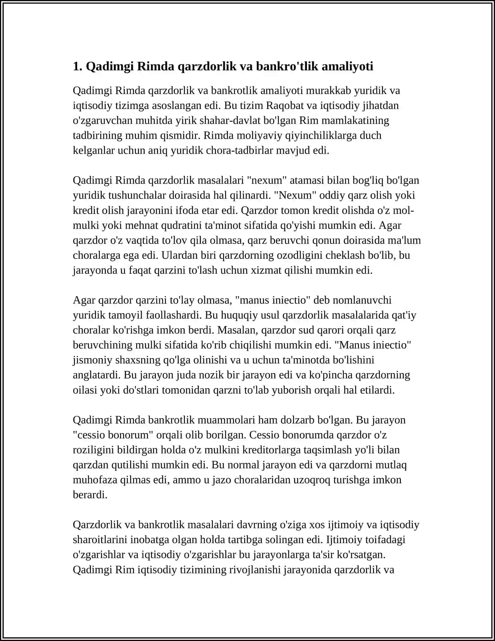 ITALIYADA BANKRO'TLIK TARIXI 3