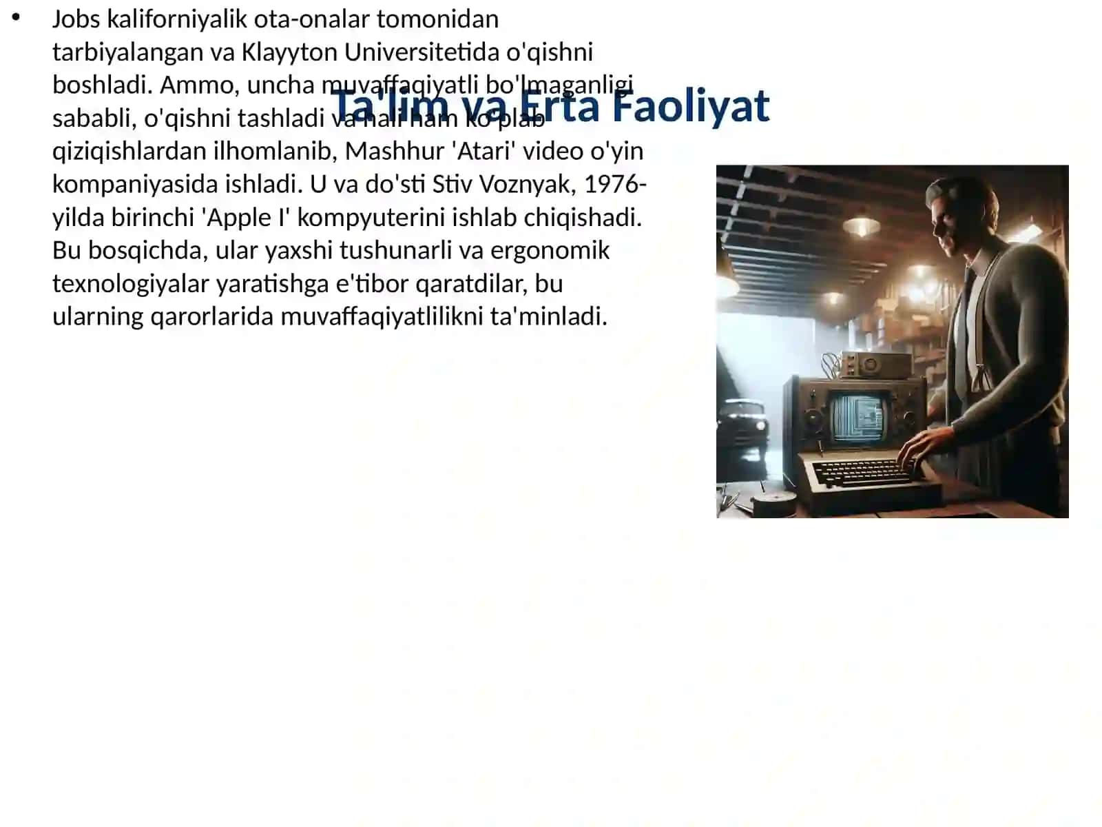 Stiv Jobs hayoti 3