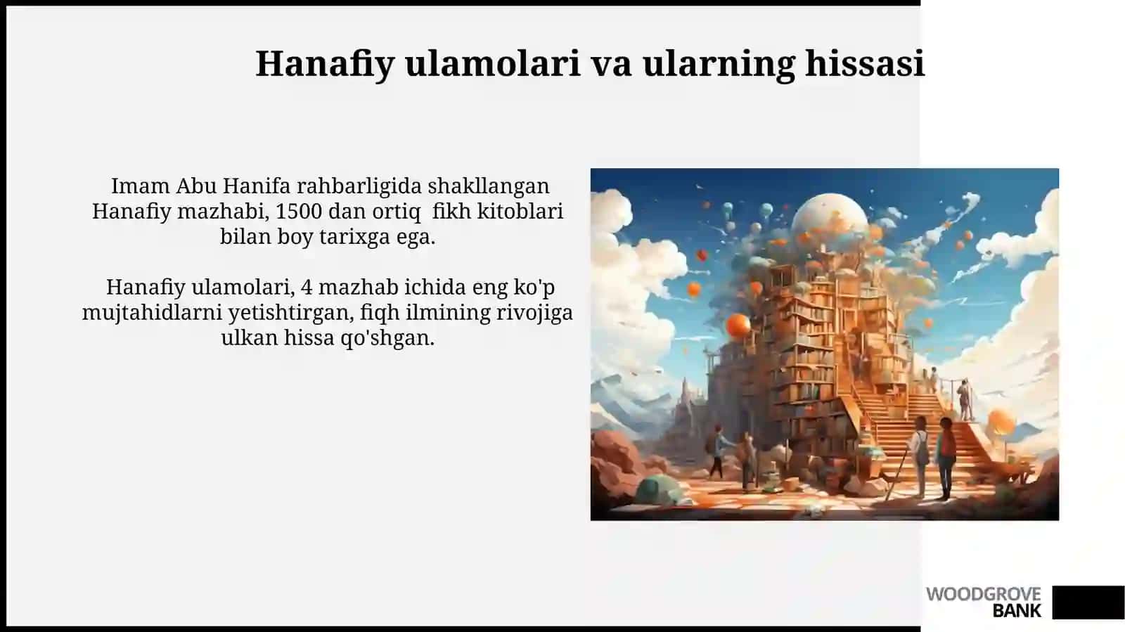 Hanafiylik va oʻziga hoslik 3