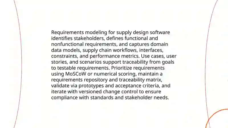 Systematic and practical software of supply design 3