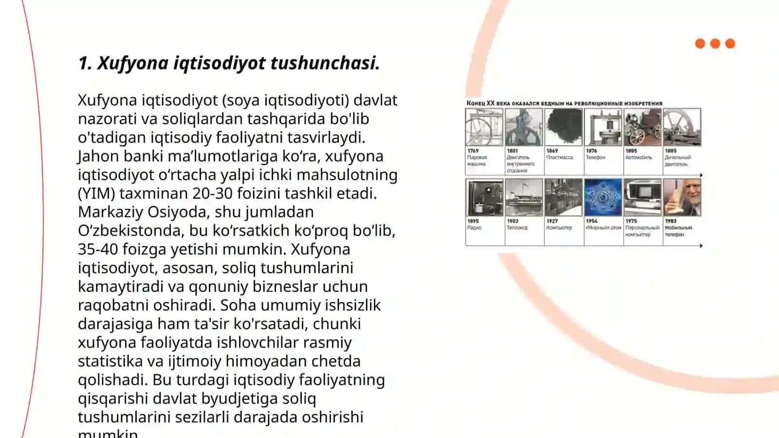 Xufyona iqtisodiyot tushunchasi 3
