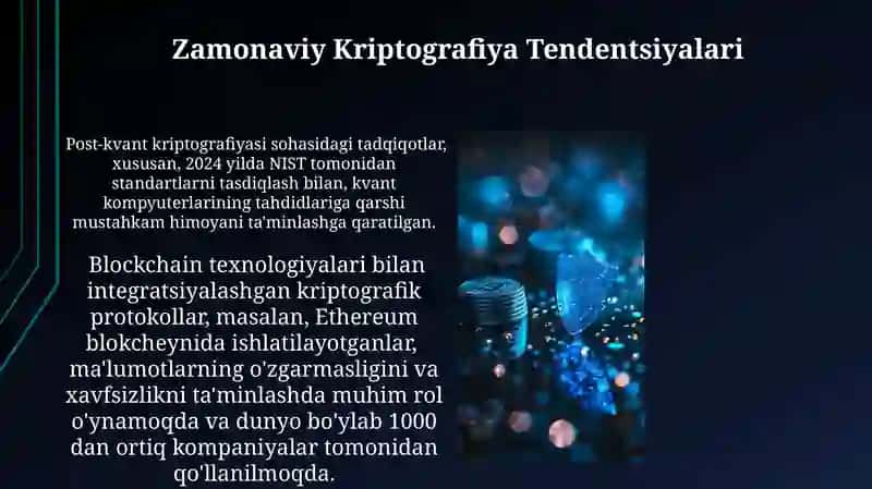 Kriptografiyaning Tarmoq Orqali Uzatilayotgan Axborotni Himoya Qilishdagi Rol 3