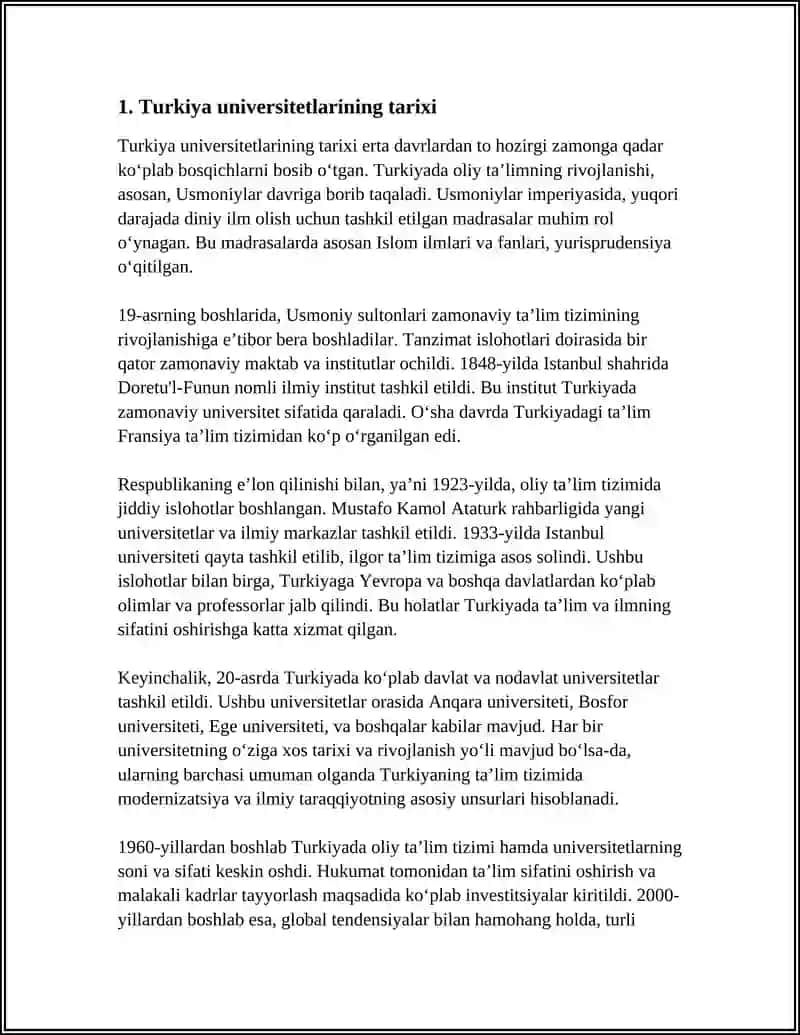 TURKIYA UNIVERSITETLARI 3
