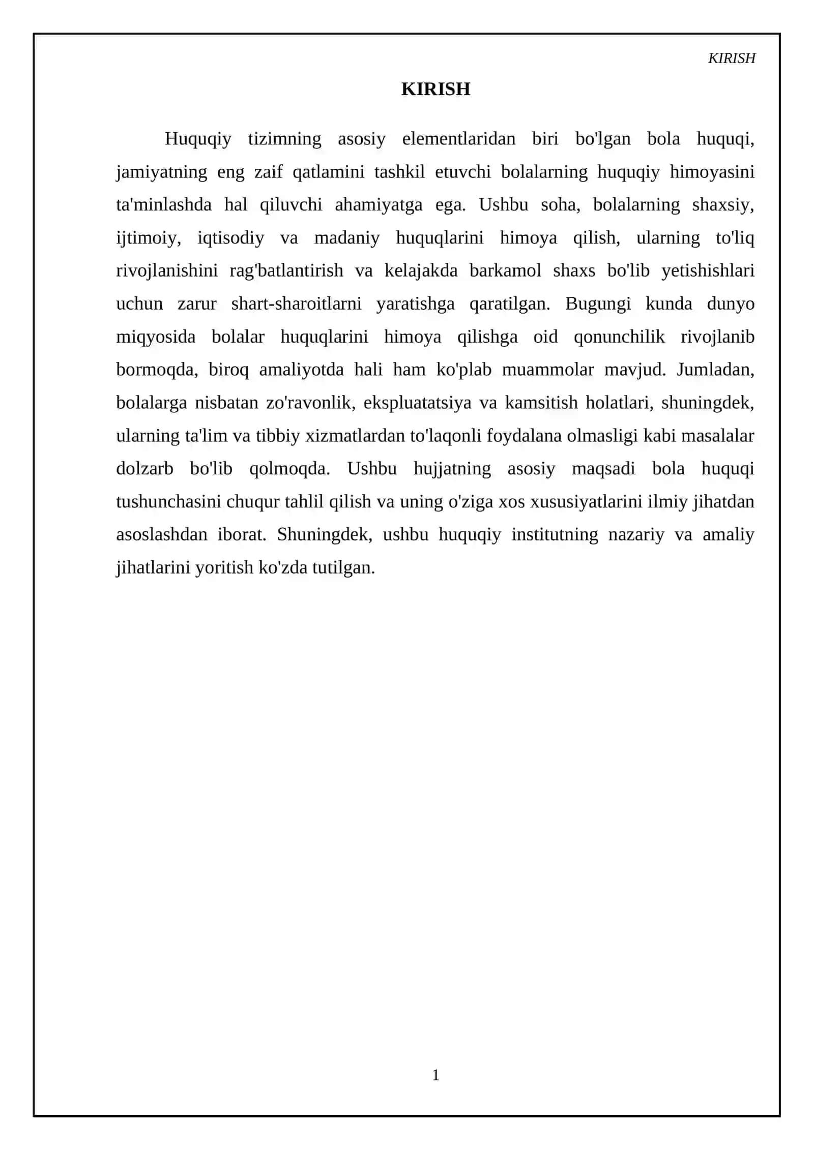 Bola huquqi tushunchasi va uning uziga xos xususiyati 3