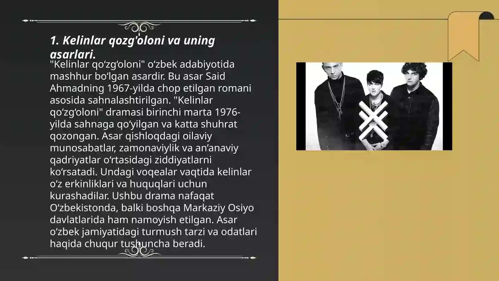Kelinlar qo‘zg‘oloni va uning asarlari 3