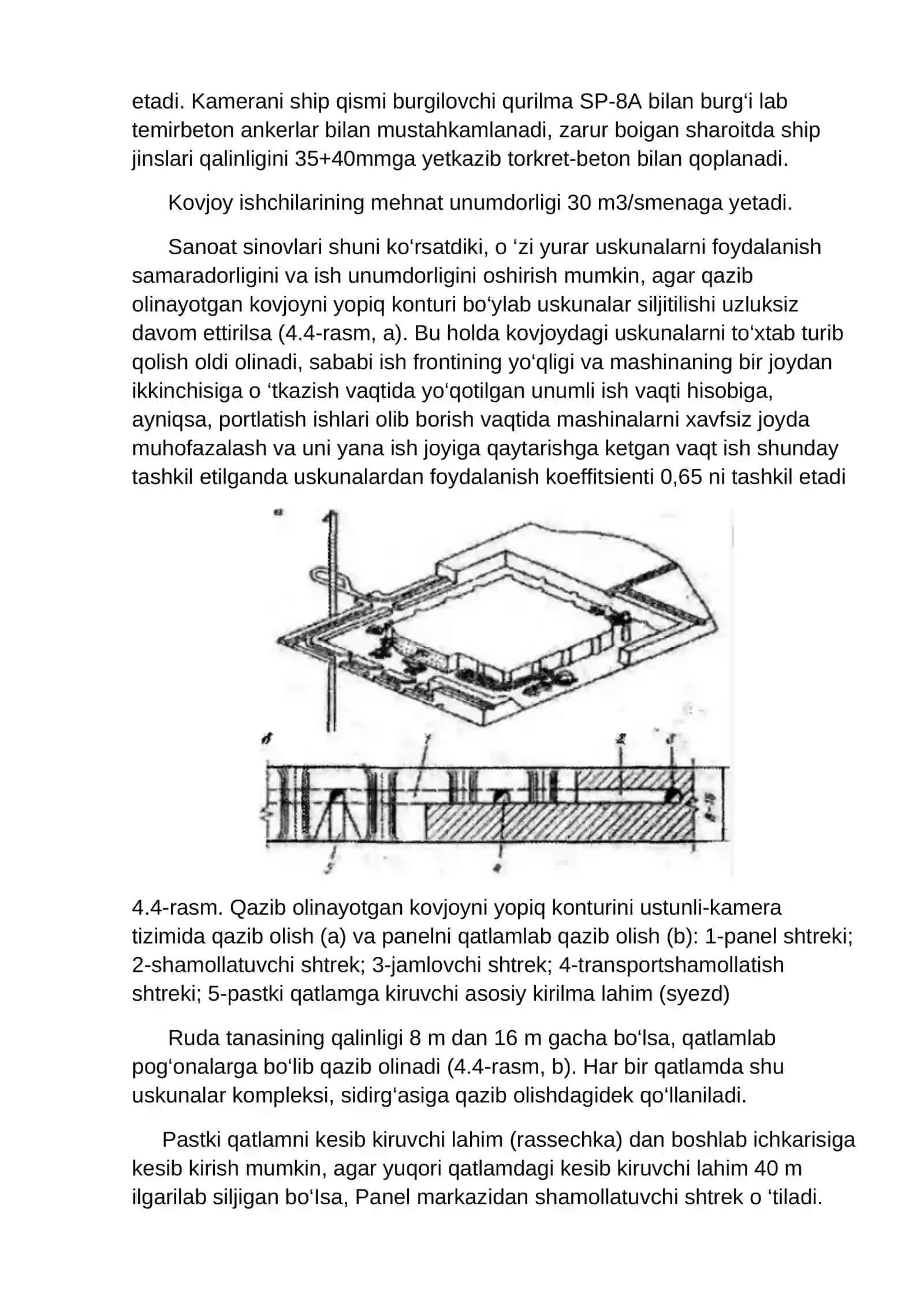 Ustunli kamera qazib olish tizimi 3