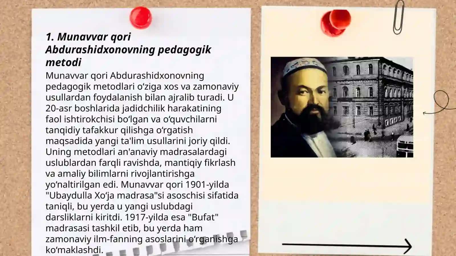 Munavvar qori Abdurashidxonovning pedagogik qarashlari 3