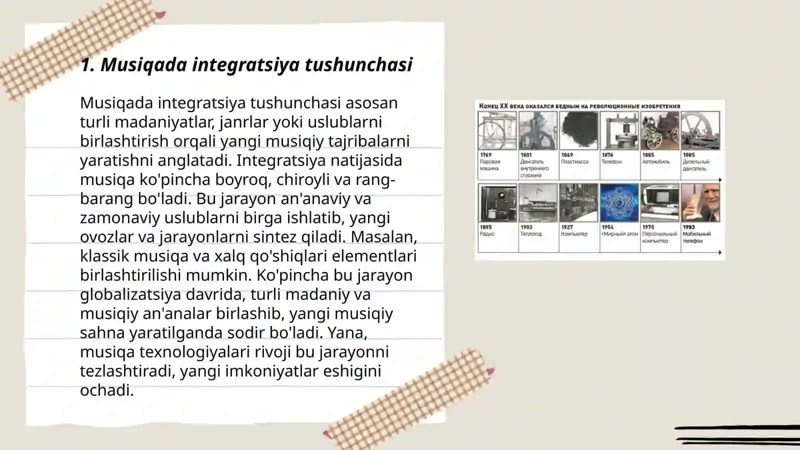Musiqa mashg'ulotlarida integrallashgan mashg'ulotlarni tashkil etish metodikasi 3