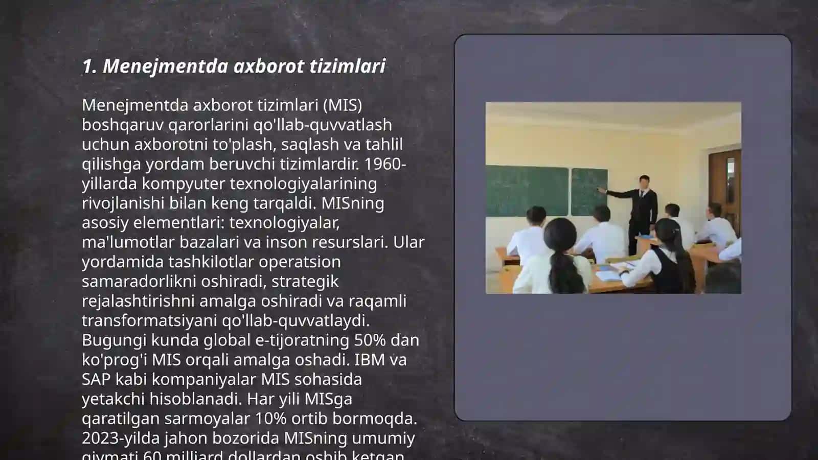 Menejmentni axborot bilan ta'minlash Sharipova Sevinch 3