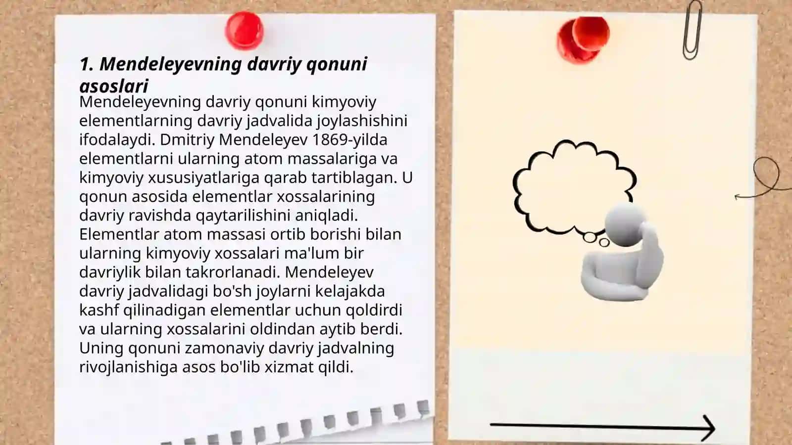 Mendeleyevning davriy qonuni va sistemasini o'qitish metodikasi 3