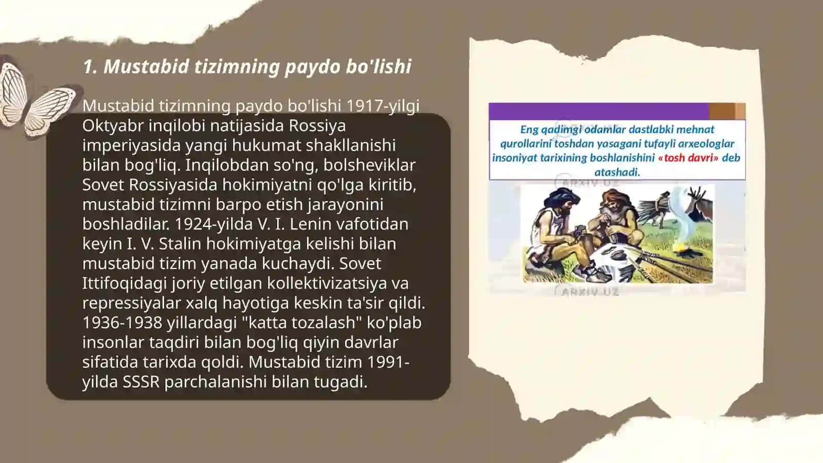 Mustabid tizimi davri 3