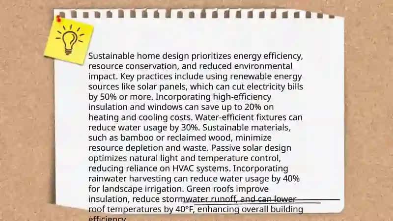 Sustainable Home Design 3