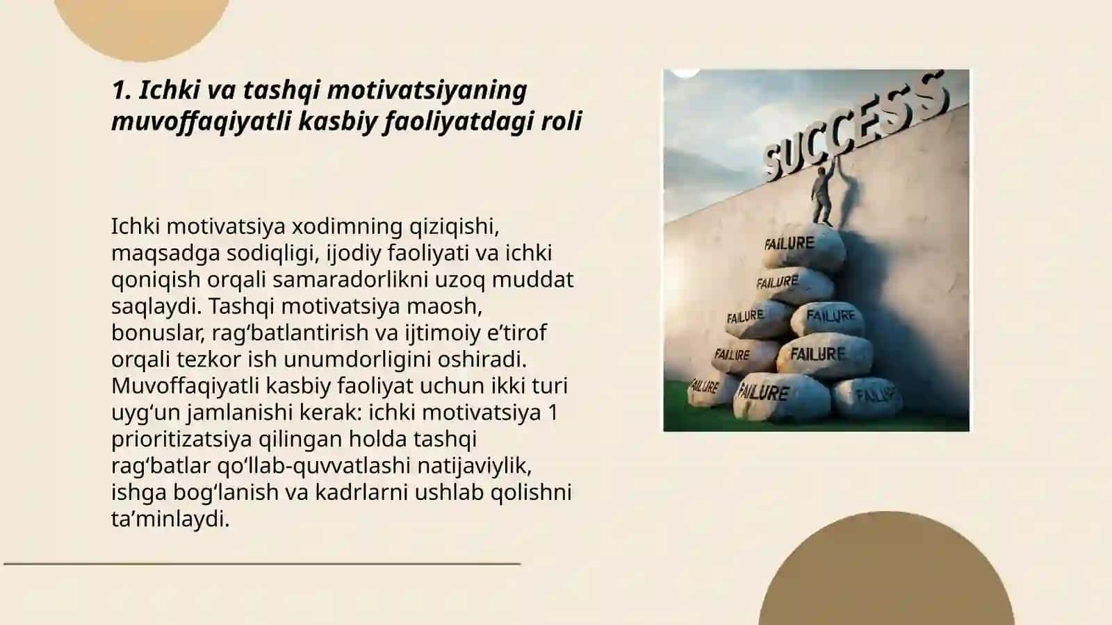 Muvoffaqiyatli kasbiy faoliyat mativatsiyasi 3