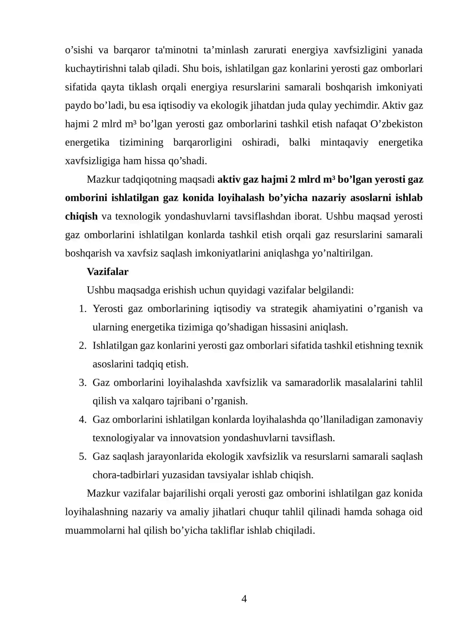 Gaz omborlarini ishlatilgan gaz konlarida tashkil etish texnik va iqtisodiy jihatdan samar 3