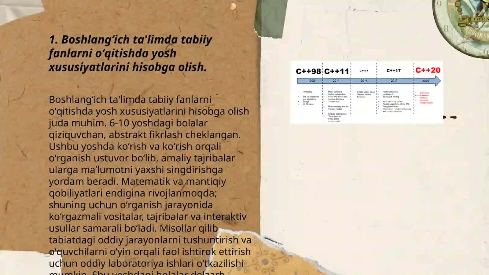 Boshlangʻich talim tabiiy fanlari fanida oʻqitishning didaktik tamoyillarini oʻrganish va tahlil qilish 3