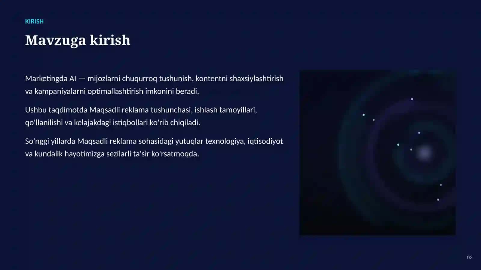 SUN'IY INTELLEKT • AI MARKETING VA SAVDODA 3