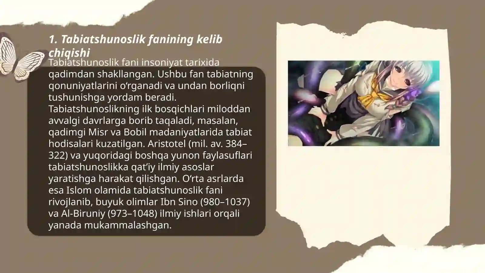 Tabiatshunoslik fanining ahamiyati va uning rivojlanish bosqichlari 3