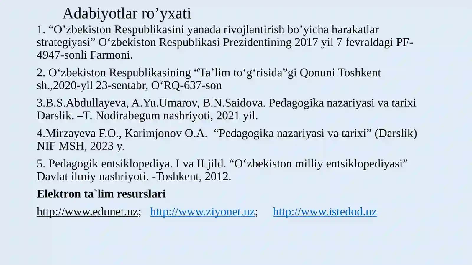 Boshlang’ich ta’limda ta’lim nazariyasi 3