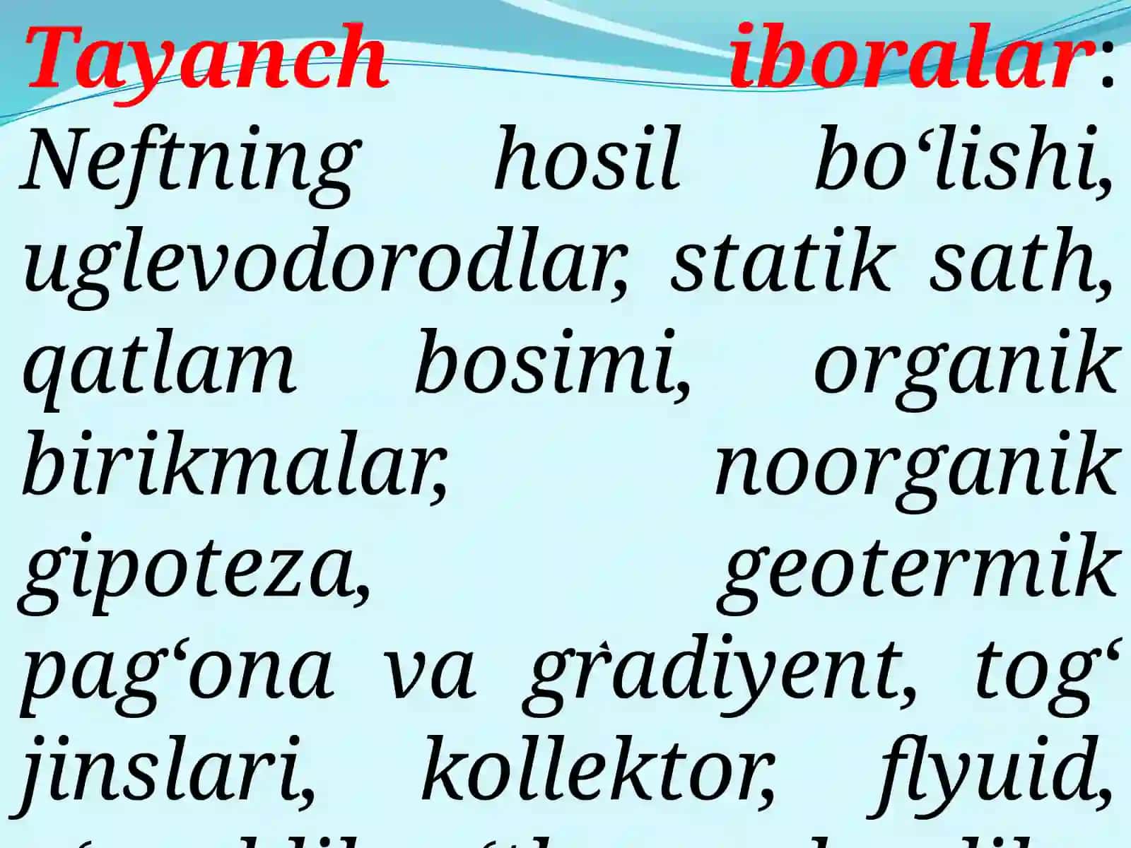 Neft va Gaz Fizik-Kimyoviy Xossalari 3