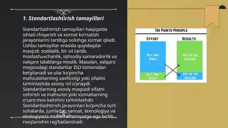 Standartlashtirishni nazorat qilish va audit qilish tamoyillari 3