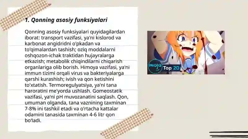 Organizmning ekstraval suyuqliklari.Qon depolari 3