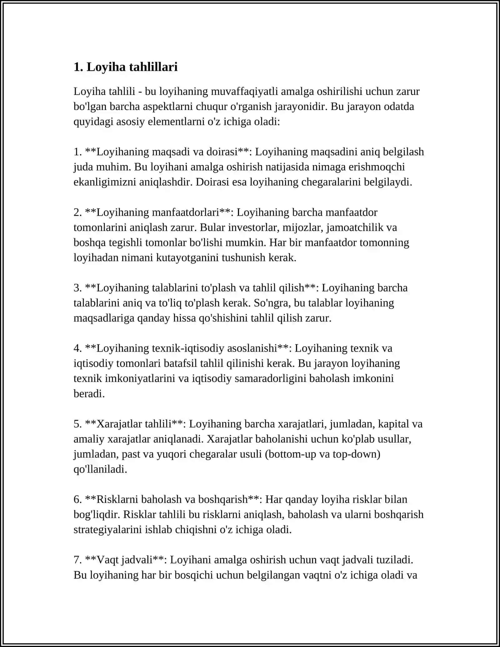 MUSTAQIL ISH Mavzu: KLASTER TIZIMIDAGI QUVVATI 24 MING TONNA PAXTANI QAYTA ISHLASHGA MO'LJALLANGAN KORXONA SINOV LABARATORIYASINI LOYIHALASH 3