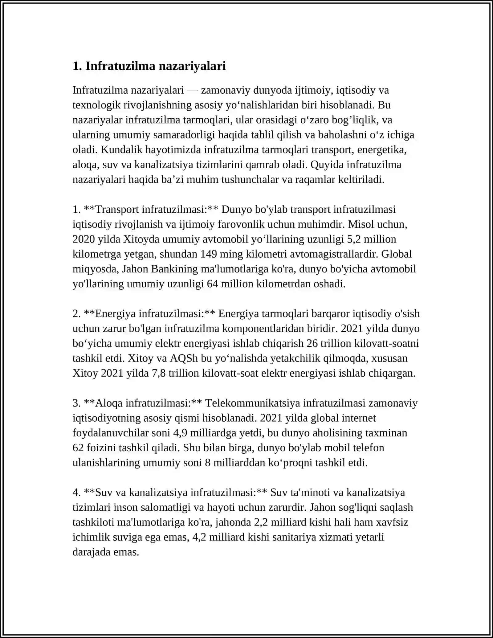 BOZOR INFRATUZILMASI NAZARIYASINI O‘RGANISHDA MUHIM YONDASHUVLAR 3