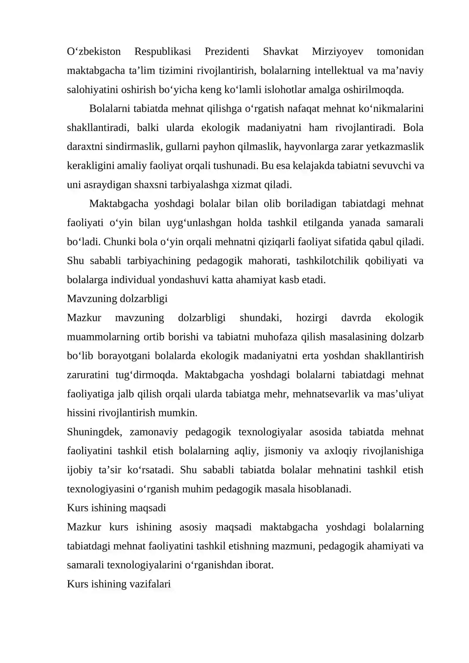 TABIATDA BOLALAR MEHNATLARI VA ULARNI TASHKIL ETISH TEXNALOGIYASI 3