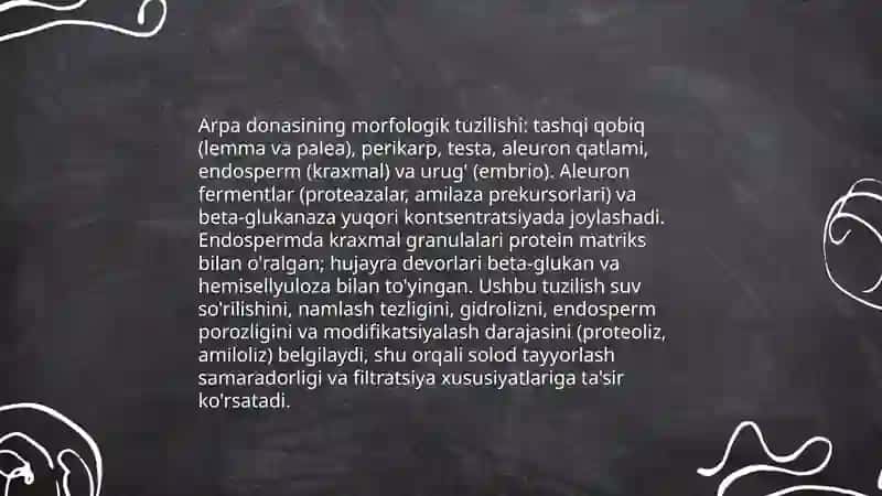 Spirt ishlab chiqarish texnologiyasi fanidan tayyorlagan 3