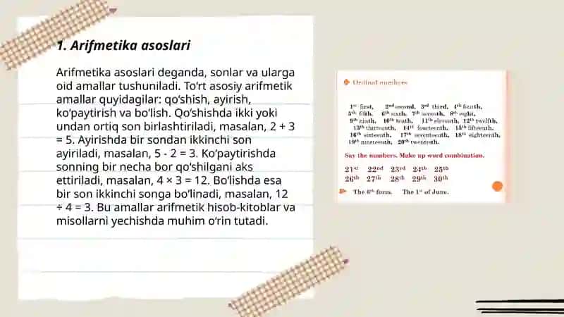 Arifmetikaning asosiy teoremasi 3