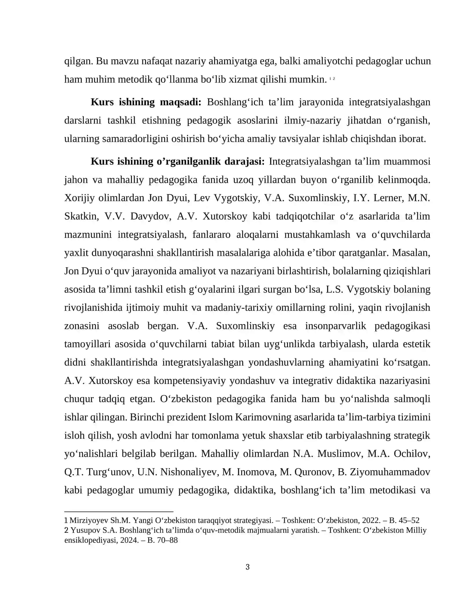 Boshlang‘ich ta’lim jarayonida integratsiyalashgan darslarni tashkil etishning pedagogik asoslari 3