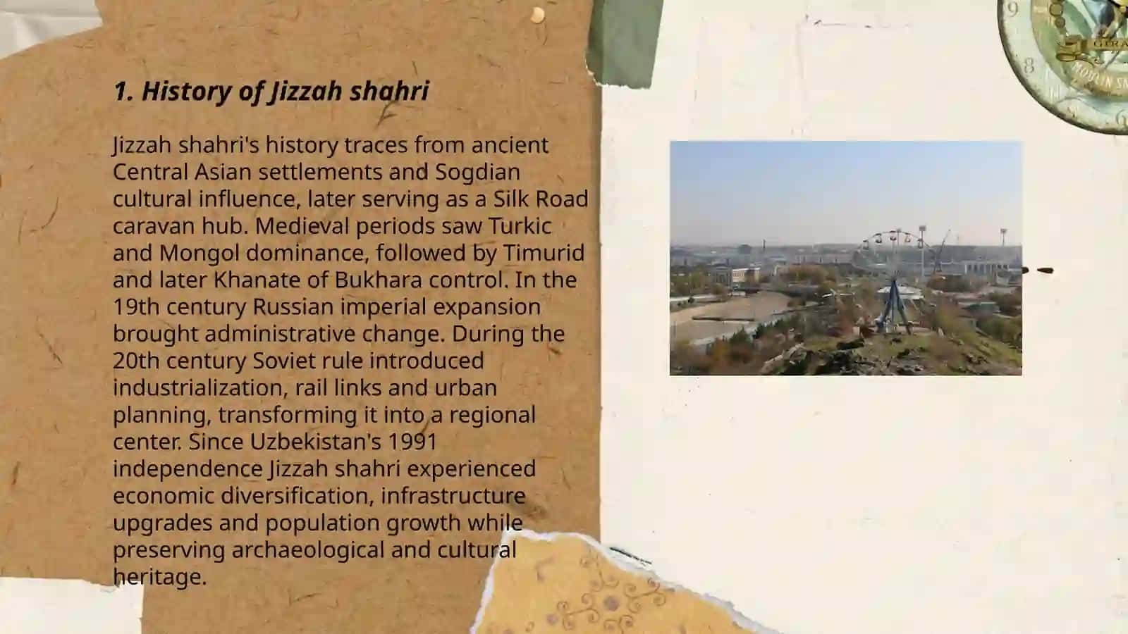 Tarixiy ma'lumotlar bo'yicha jizzah shahri 3
