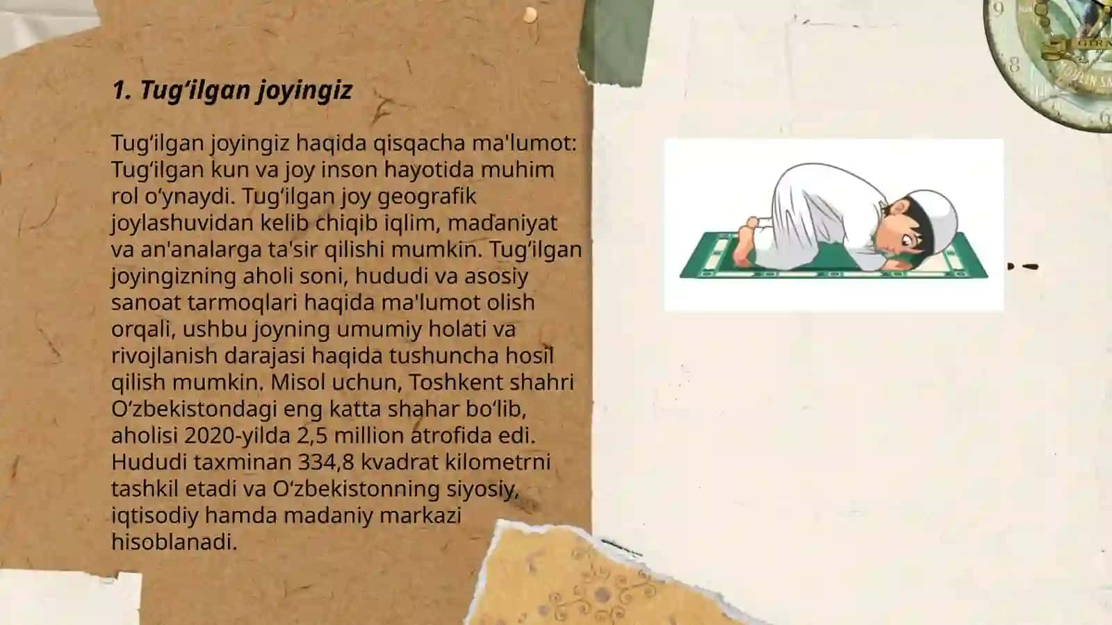Tug‘ilgan joyingiz 3