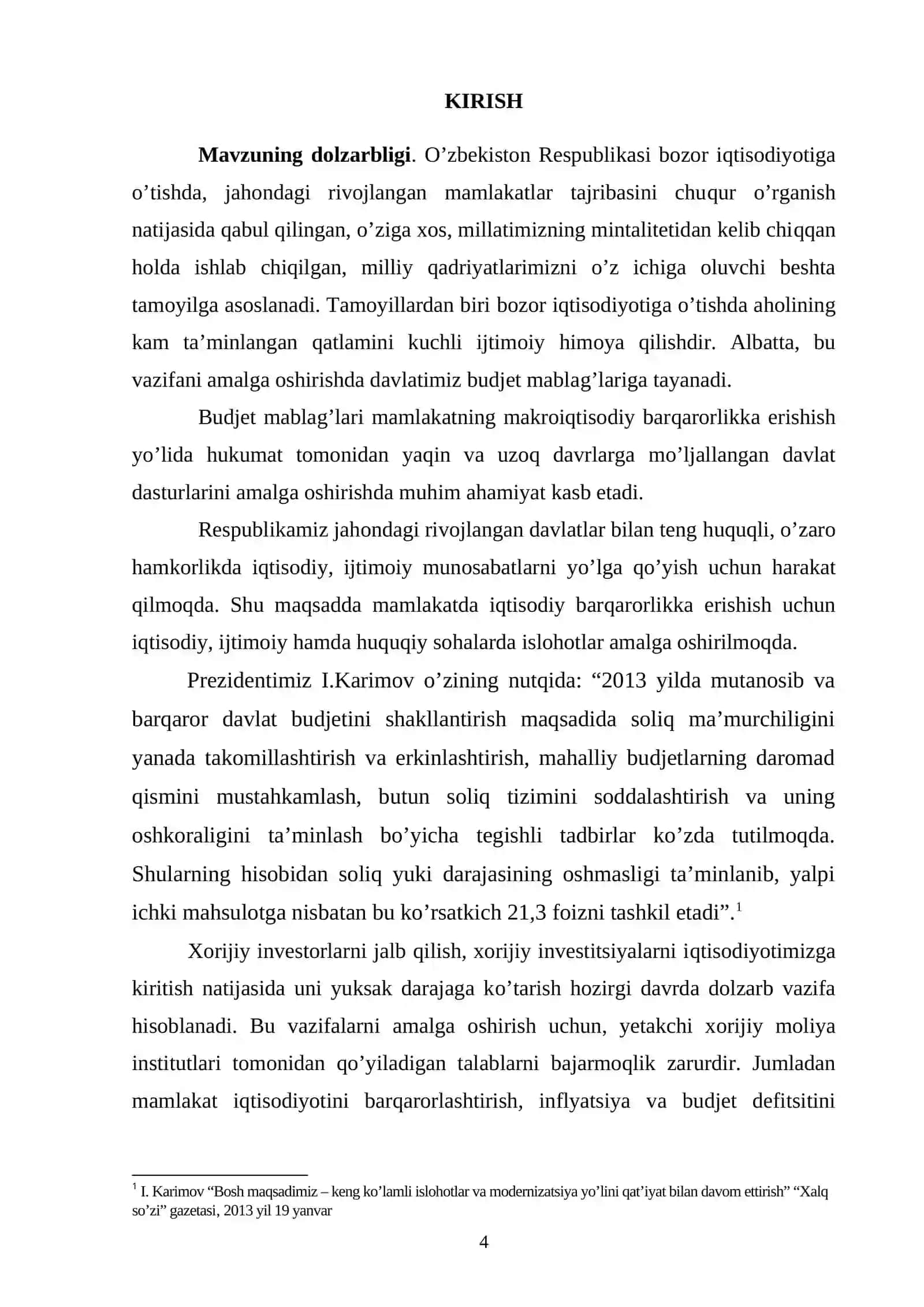 Mahalliy byudjet daromadlarini shakllantirishda va hududiy iqtisodiyotni rivojlantirishda soliqlarning ahamiyati 3